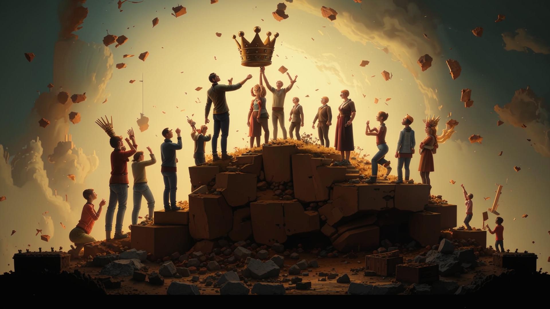 🎯 Все хотят попасть в топ.  Но почти никто не хочет строить базу…